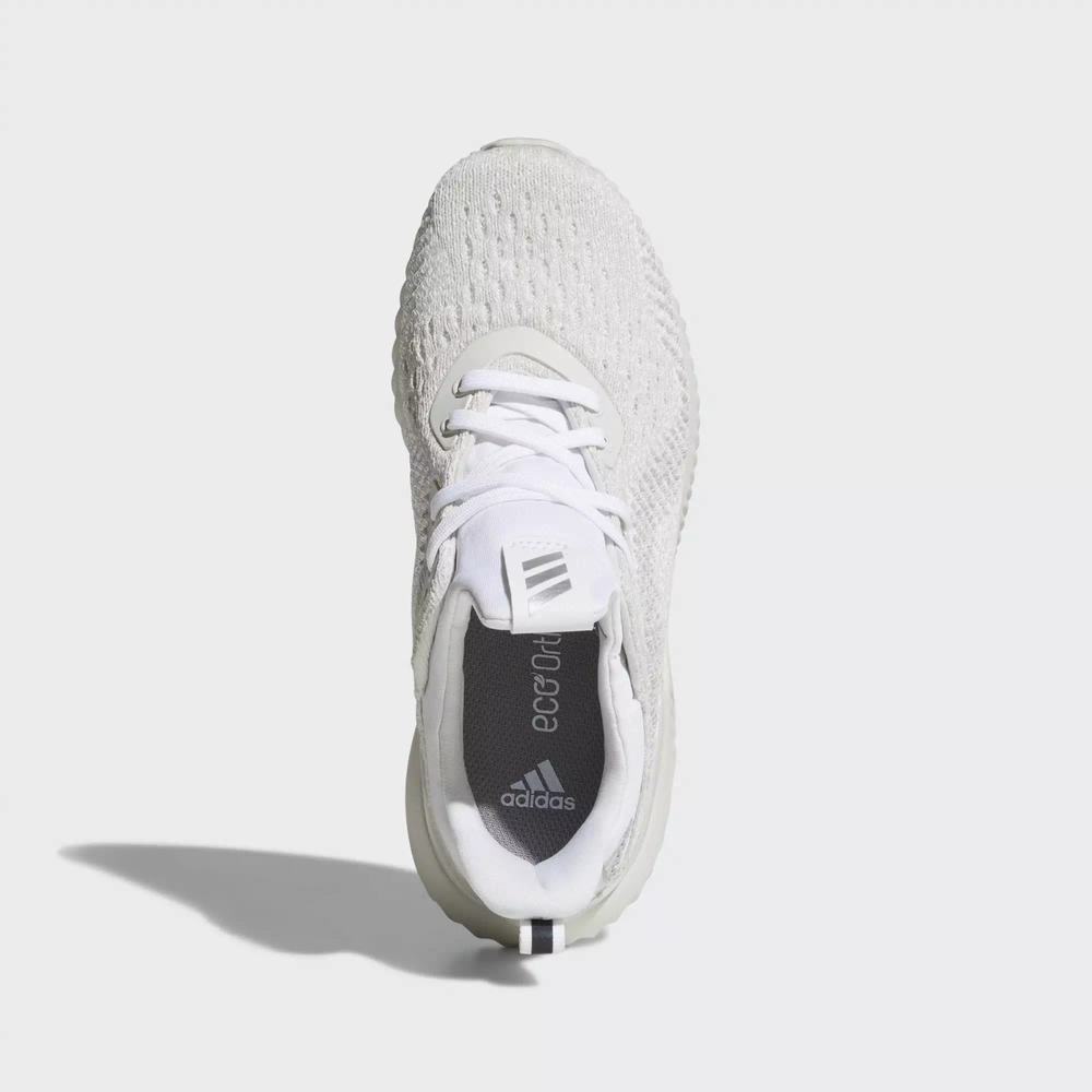 Adidas Alphabounce EM Tenis Para Correr Grises Para Niño (MX-27145)